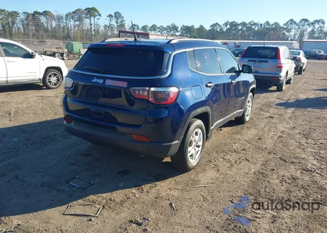 2019 Jeep Compass Sport Fwd z USA, uszkodzony, nr VIN 3C4NJCAB7KT676956